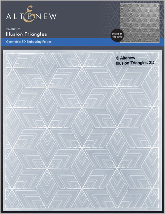 Altenew - Illusion Triangles Embossing Folder*