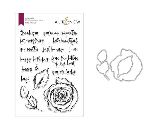 Altenew - Inked Rose (stamp & die bundle)