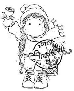 Magnolia Rubber Stamp - Jingle Tilda – Michelle's Cards & Stamps