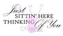 Magnolia Rubber Stamp - Just Sittin' Here*