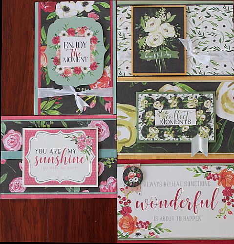 MC&S Card Kit - Carta Bella - Botanical Garden Kit 1