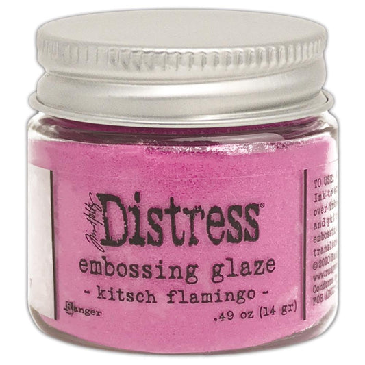 Distress Kitsch Flamingo - Embossing Glaze