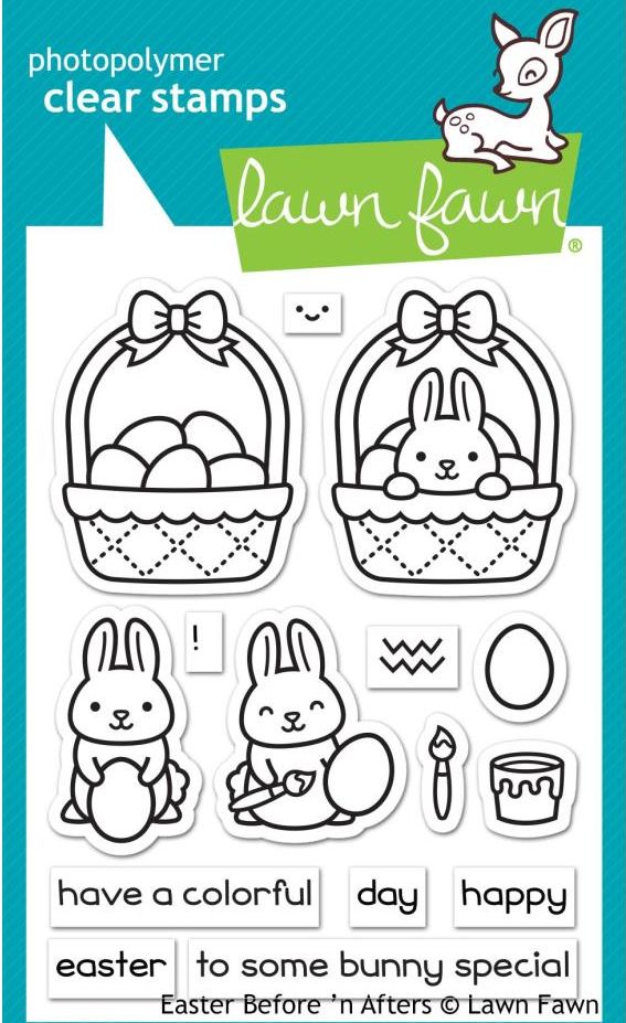 Lawn Fawn - 2231 Easter Before 'n Afters (stamp & die bundle)