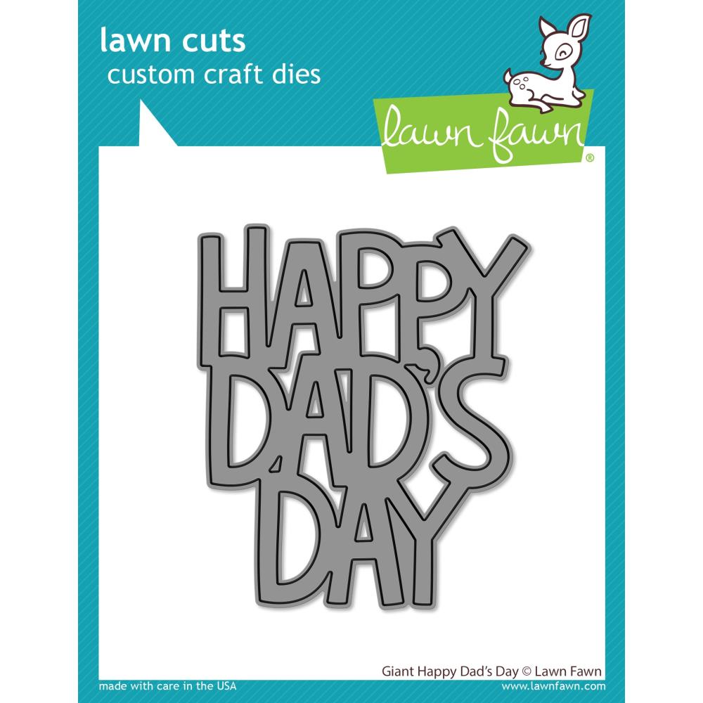 Lawn Fawn - Giant Happy Dad's Day (LF2885)