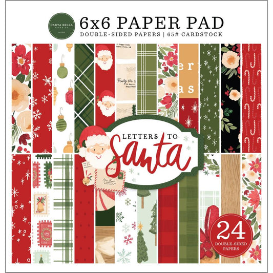 Echo Park - LS155023 Letters To Santa Double-Sided 6x6" Pad