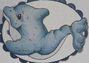 Magnolia Rubber Stamps - Largo the Dolphin*