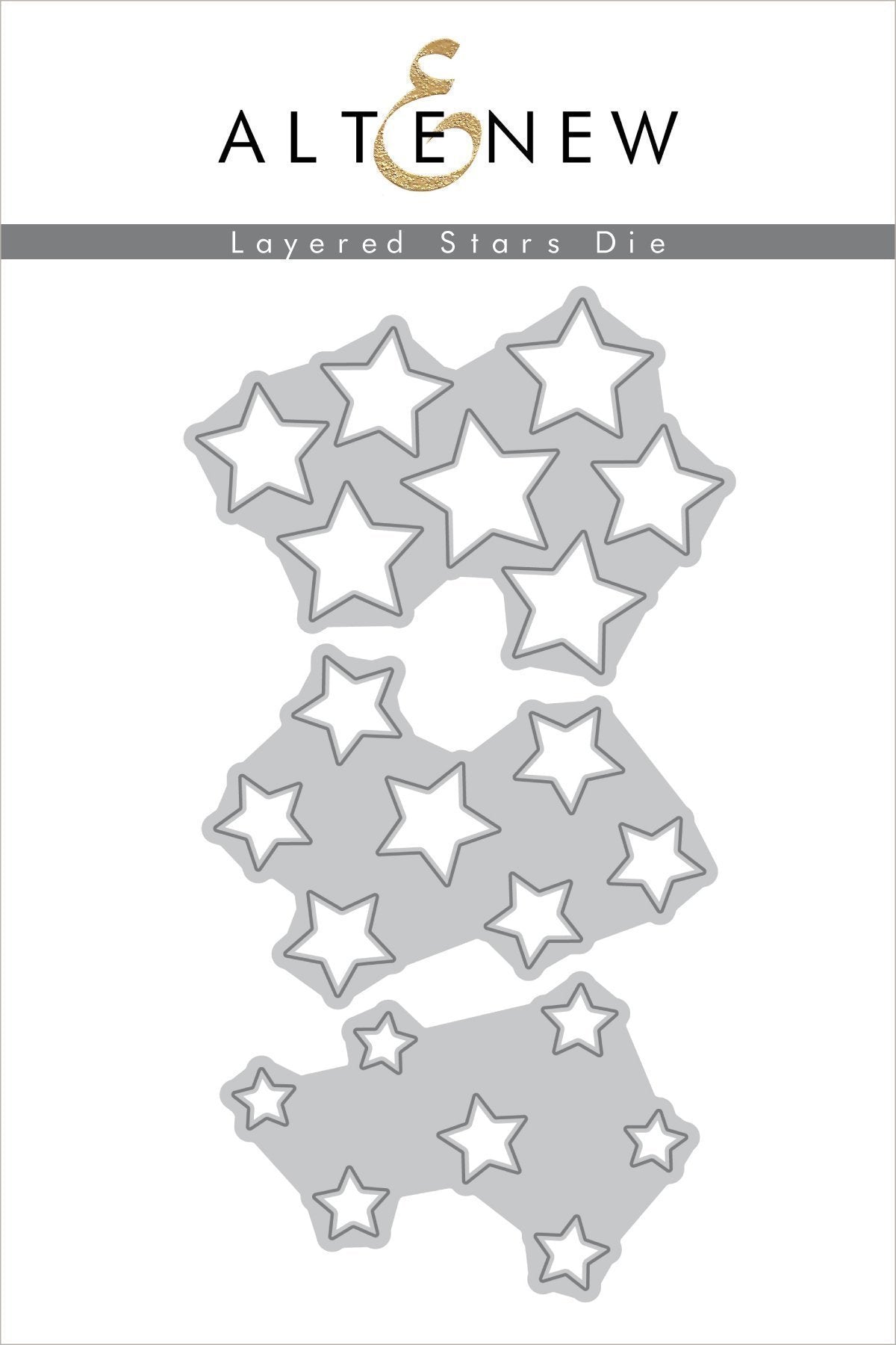 Altenew - Layered Stars (die set)