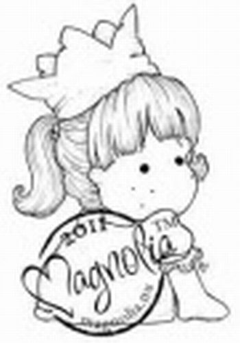 Magnolia Rubber Stamp - Little Princess Tilda