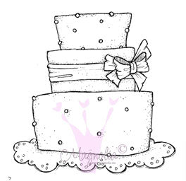 Magnolia Rubber Stamp - Love Cake*