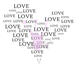 Magnolia Rubber Stamp - LOVE Heart*
