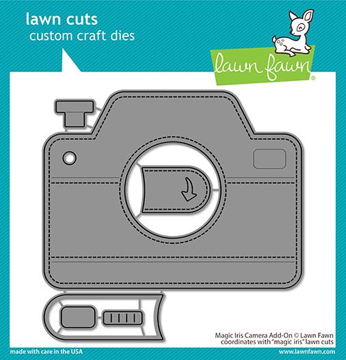 Lawn Fawn - Magic Iris Camera Add-on (die set)