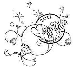 Magnolia Rubber Stamps - Magic Christmas Ornaments*