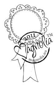 Magnolia Rubber Stamps - Medal*