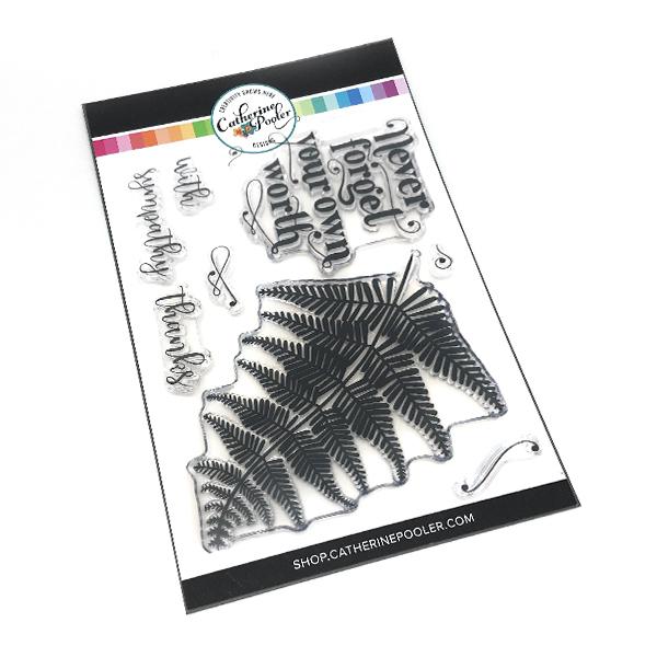 Catherine Pooler - Never Forget Fern stamp set