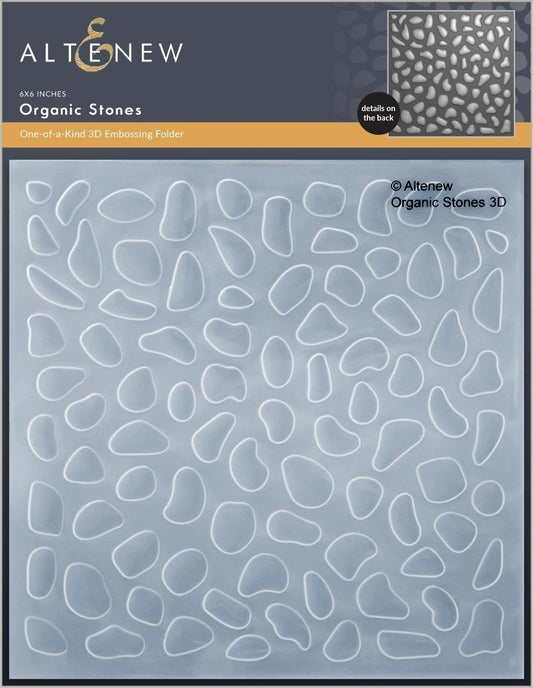 Altenew - Organic Stones 3D Embossing Folder*