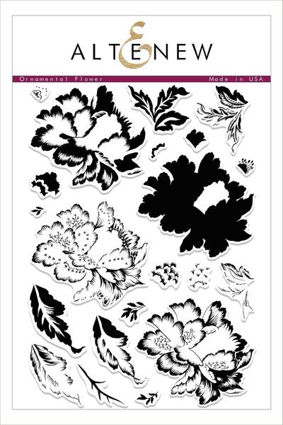 Altenew - Ornamental Flower stamp set..-