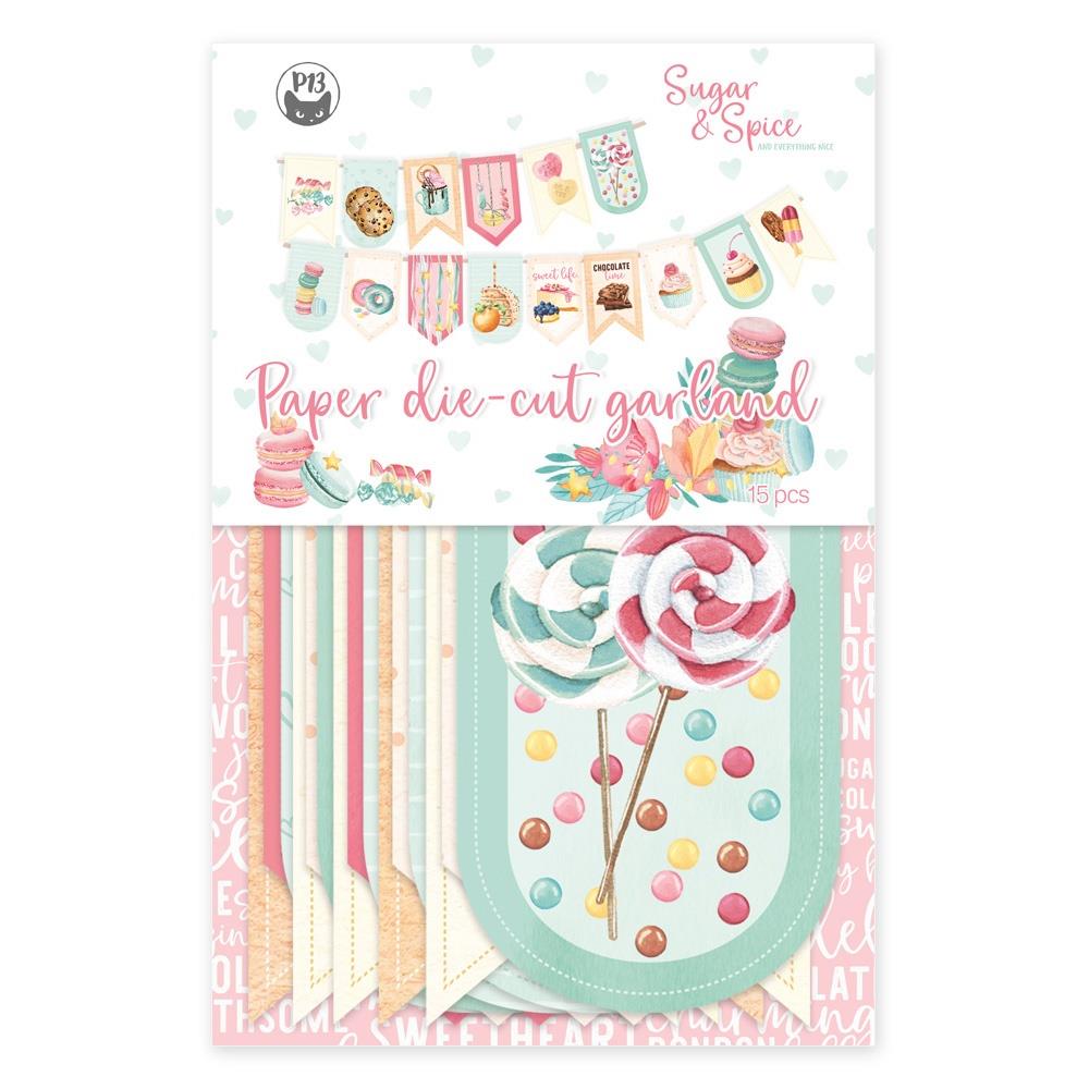 P13 SAS32 Sugar & Spice Banner Die cuts