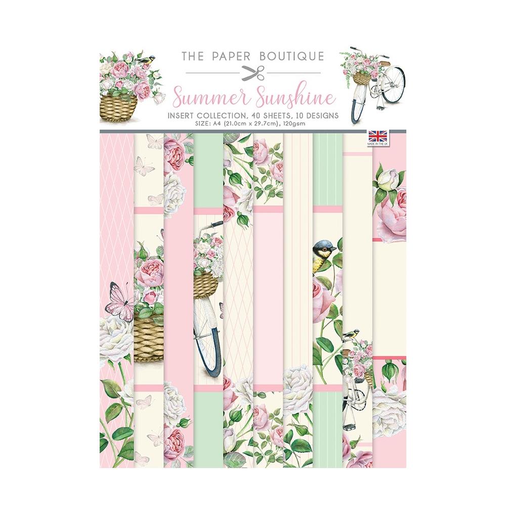 The Paper Boutique - PB1573 Summer Sunshine A4 Insert Pad A4 -  21cm x 29.7cm.....2 only