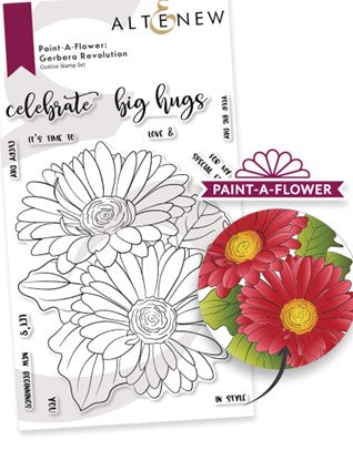 Altenew - Paint A Flower: Gerbera Revolution stamp