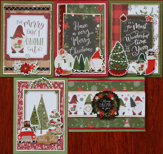 MC&S Card Kit - Gnome for Christmas - Kit 1