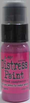 Distress Paint - Picked Raspberry:-