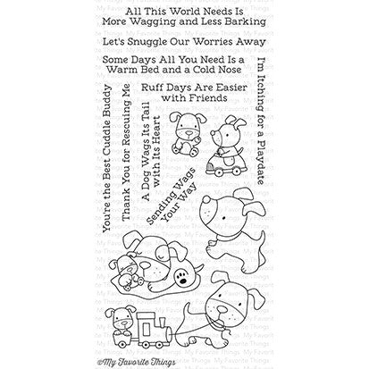 My Favorite Things - Puppy Pals stamp set..