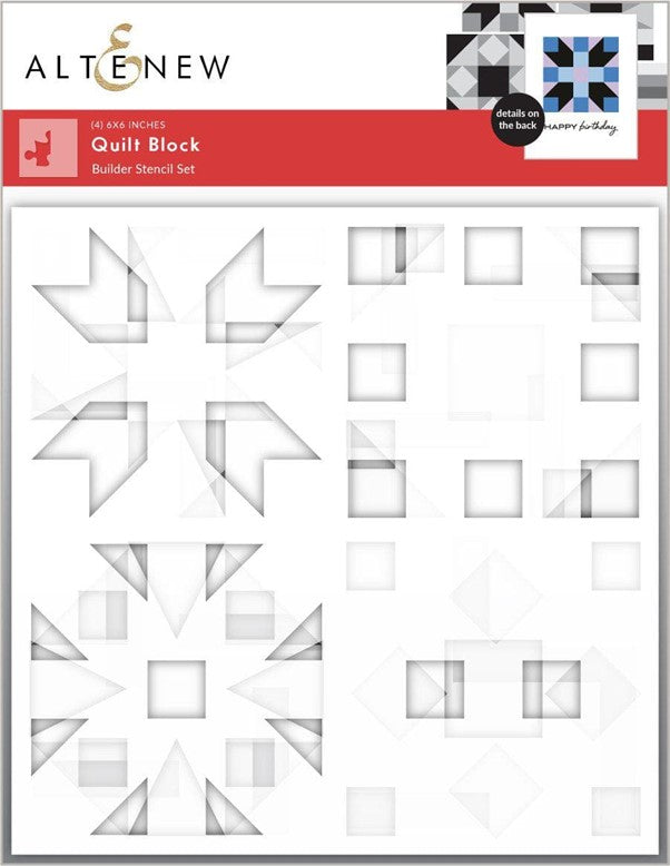 Altenew - Quilt Block Stencil (4 in 1)