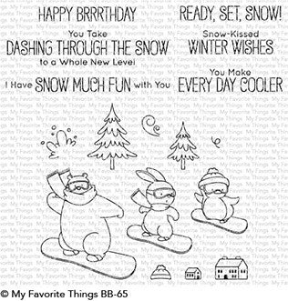 My Favorite Things - Ready Set Snow stamp set