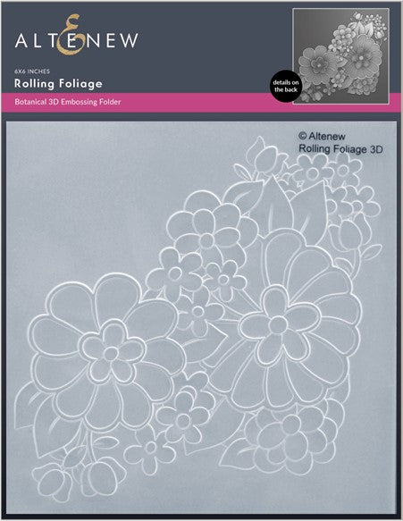 Altenew - Rolling Foliage 3D Embossing Folder