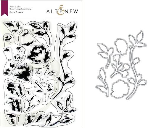 Altenew - Rose Spray (stamp & die bundle)