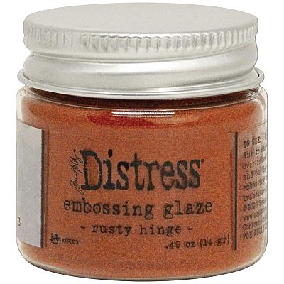 Distress Embossing Glaze - Rusty Hinge