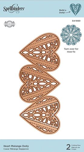 Spellbinders - S41060 Heart Melange Doily die