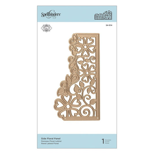 Spellbinders - S4-914 Side Floral Panel