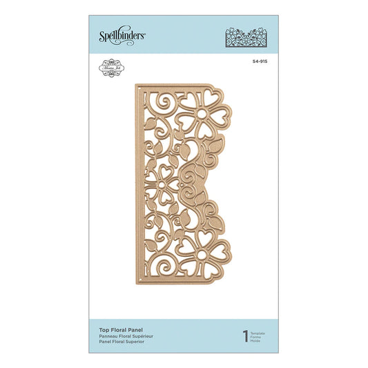 Spellbinders - S4-915 Top Floral Panel