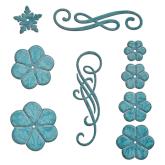 S6-050 Spellbinders Cinch & Go Flowers..