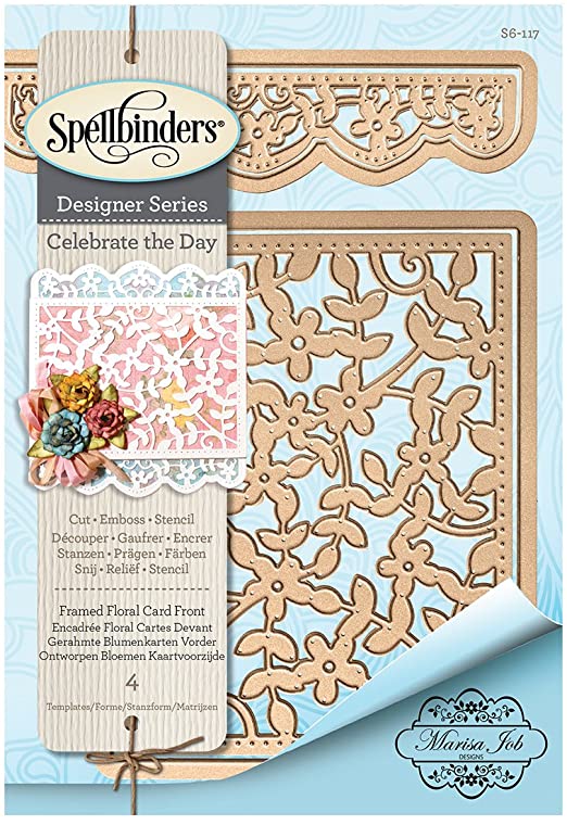 Spellbinders - S6-117 Framed Floral Card Front