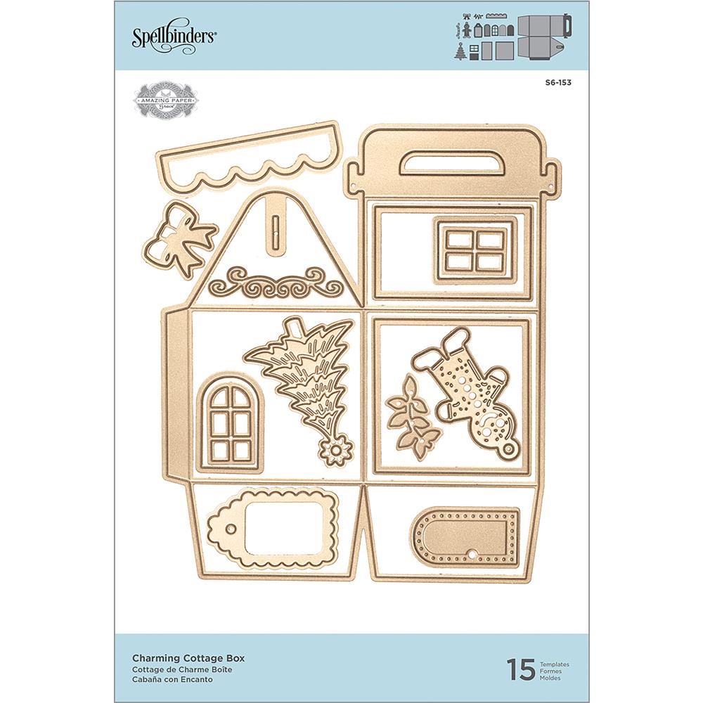 Spellbinders - S6-153 Charming Cottage Box - out of stock