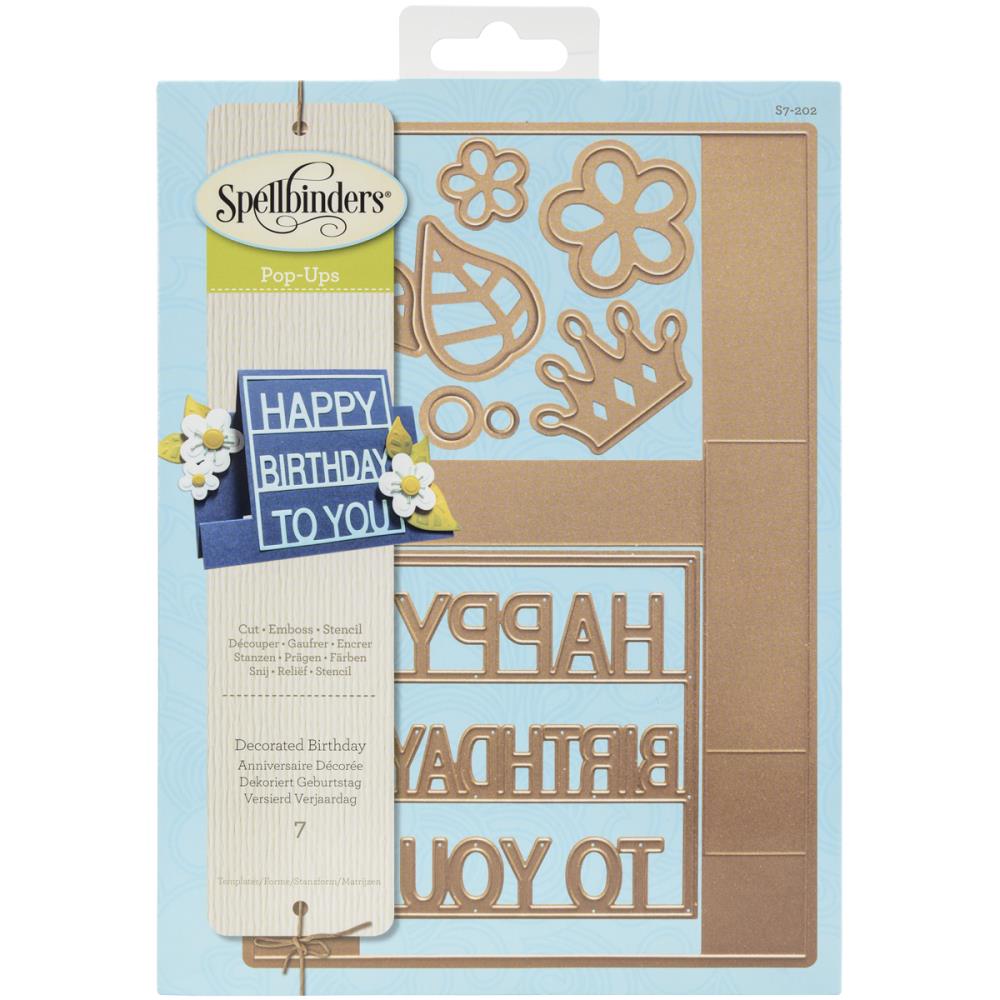 Spellbinders S7202 Decorated Birthday.. - out of stock