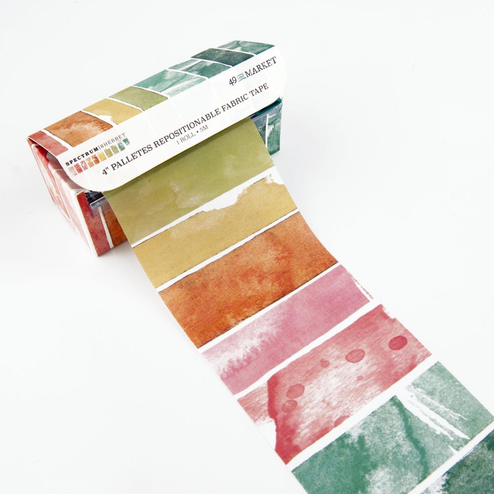 49 & Market Spectrum Sherbert 4" Fabric Washi Tape Roll - Palettes SS36523*