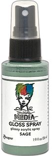 Dina Wakley - Gloss Spray - Sage