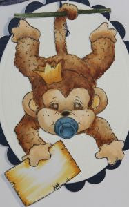 Magnolia Rubber Stamps - Sally the Monkey*