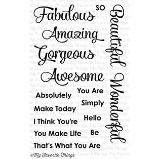 My Favorite Things - Simply Fabulous Sayings..