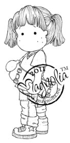 Magnolia Rubber Stamps - Skateboard Tilda*