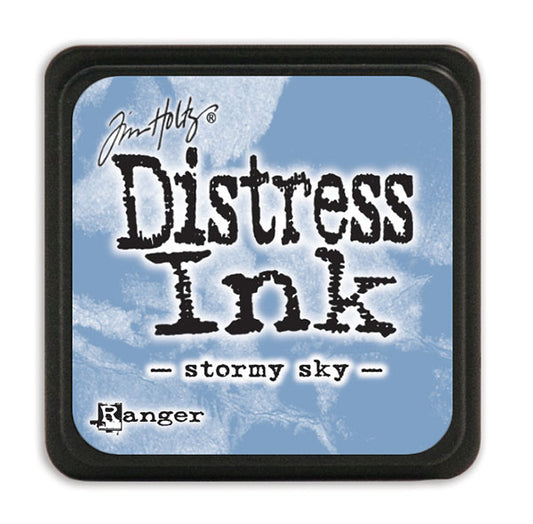 Distress Mini Ink Pad - Stormy Sky