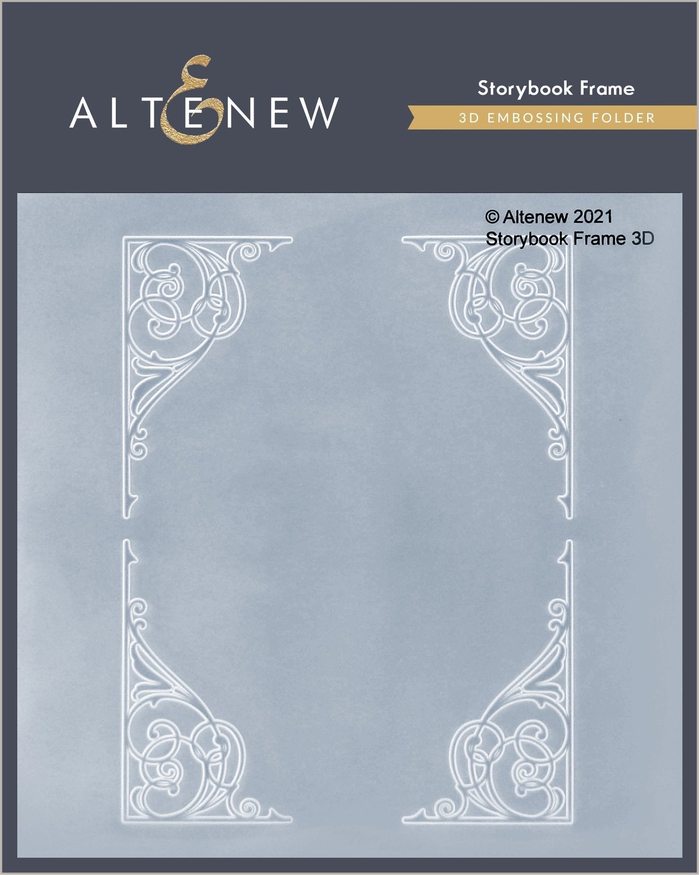Altenew - Storybook Frame 3D Embossing Folder