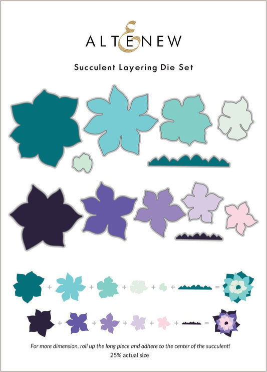 Altenew - Succulent Layering Die set