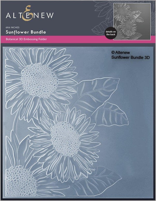 Altenew - Sunflower Bundle 3D Embossing Folder