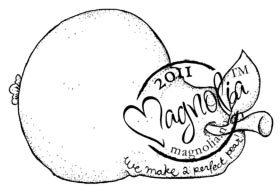 Magnolia Rubber Stamps - Sweet Pear*