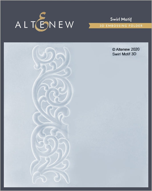 Altenew - Swirl Motif 3D Embossing Folder