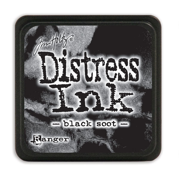 Distress Mini Ink Pad - Black Soot